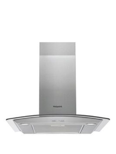 Hotpoint Phgc6.5Fabx 60Cm Chimney Cooker Hood - Stainless Steel Hotpoint Phgc6.5Fabx 60Cm Chimney Cooker Hood - Stainless Steel